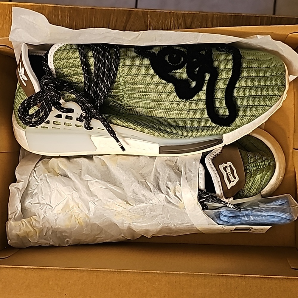 ADIDAS NMD BBC PHARRELL HU ICE CREAM HUMAN RACE SNEAKERS 2021